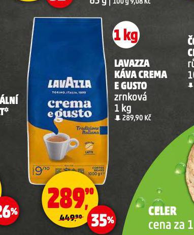 LAVAZZA KVA CREMA E GUSTO ZRNKOV