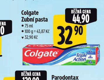 COLGATE ZUBN PASTA