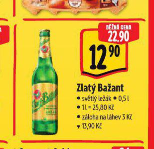 PIVO ZLAT BAANT