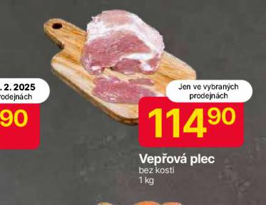 VEPOV PLEC BEZ KOSTI