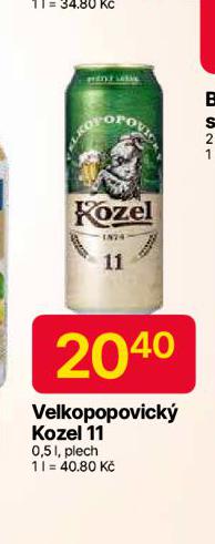 PIVO VELKOPOPOVICK KOZEL 11