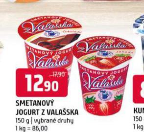 SMETANOV JOGURT Z VALASKA