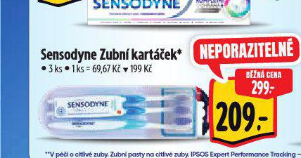 SENSODYNE ZUBN KARTEK