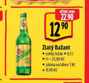 PIVO ZLAT BAANT