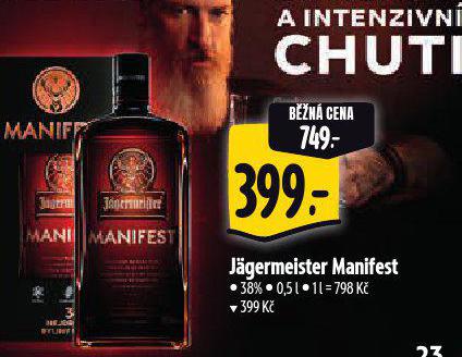 JAGERMEISTER MANIFEST