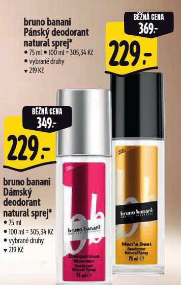 BRUNO BANANI DEODORANT