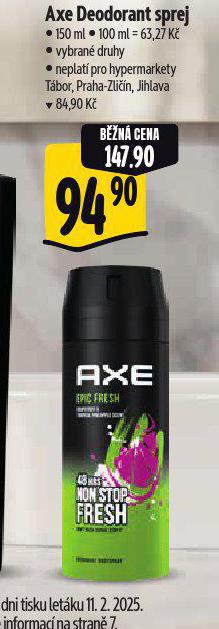 AXE DEODORANT