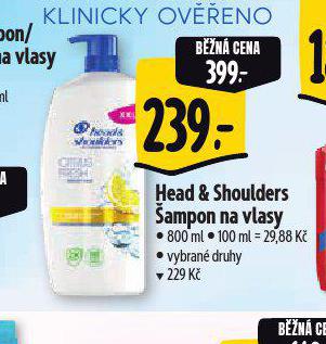 HEAD & SHOULDERS AMPON NA VLASY