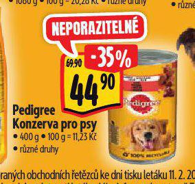 PEDIGREE KONZERVA PRO PSY