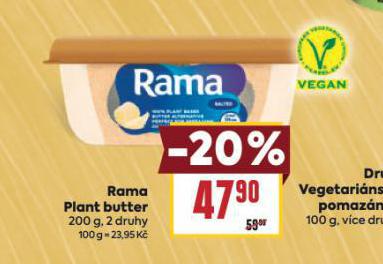 RAMA PLANT BUTTER