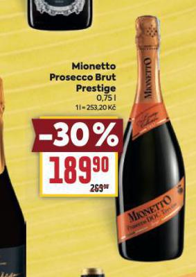 MIONETTO PROSECCO BRUT PRESTIGE