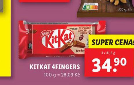 KIT KAT 4 FINGERS