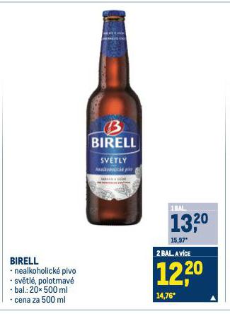 BIRELL NEALKOHOLICK PIVO