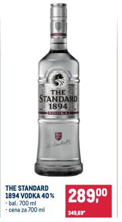 THE STANDARD VODKA