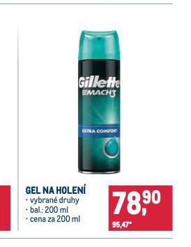 GILLETTE GEL NA HOLEN