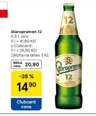 PIVO STAROPRAMEN 12