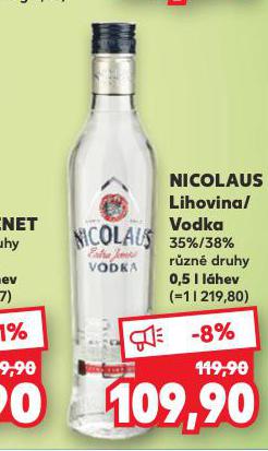 NICOLAUS VODKA