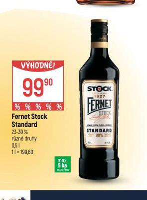 FERNET STOCK STANDARD