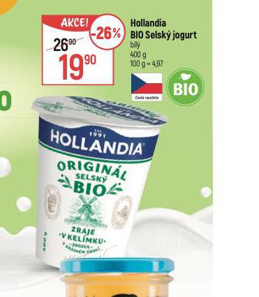 HOLLANDIA BIO SELSK JOGURT