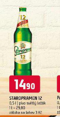 PIVO STAROPRAMEN 12