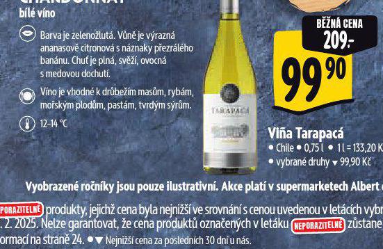 VINA TARAPAC CHARDONNAY