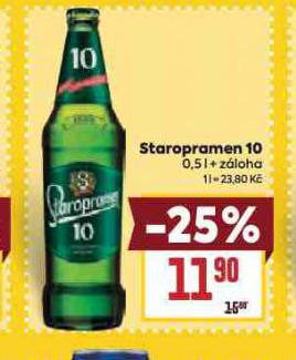 PIVO STAROPRAMEN 10