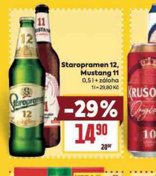 PIVO STAROPRAMEN 12