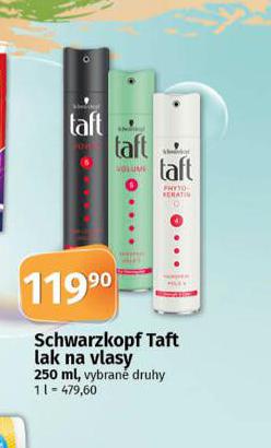 SCHWARZKOPF TAFT LAK NA VLASY