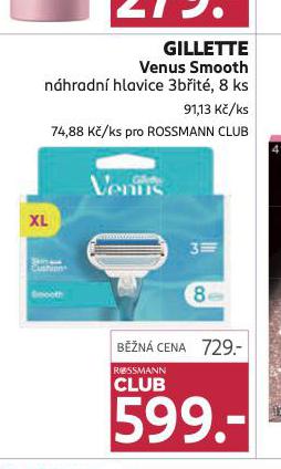 GILLETTE VENUS SMOOTH NHRADN HLAVICE