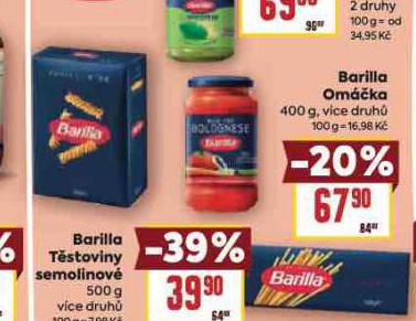 BARILLA TSTOVINY