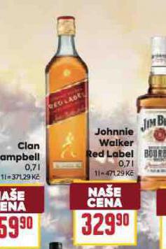 JOHNNIE WALKER RED LABEL