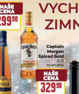 CAPTAIN MORGAN SPICED GOLD