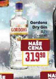 GORDONS DRY GIN