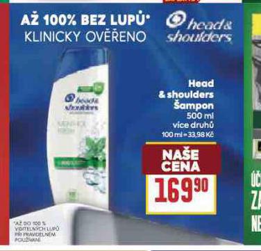 HEAD & SHOULDERS AMPON NA VLASY