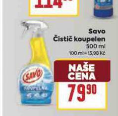 SAVO ISTI KOUPELEN