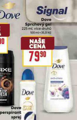 DOVE SPRCHOV GEL