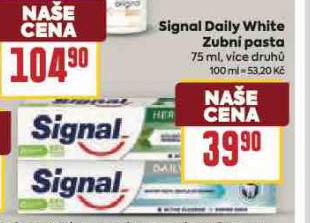 SIGNAL ZUBN PASTA