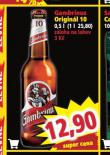 PIVO GAMBRINUS ORIGINL 10