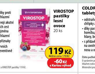 VIROSTOP PASTILKY LESN OVOCE