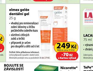 ELMEX GELE DENTLN GEL