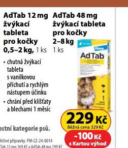 ADTAB VKASC TABLETA PRO KOKY 2-8 KG