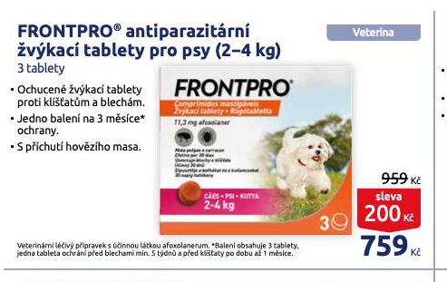 FRONTPRO VKAC TABLETY