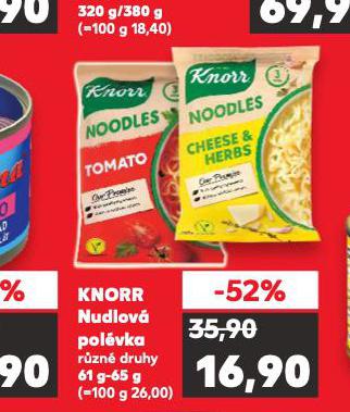 KNORR NUDLOV POLVKA