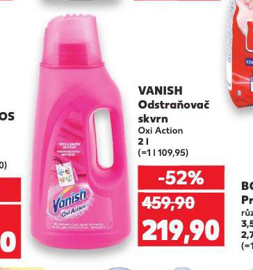 VANISH OXI ACTION ODSTRAOVA SKVRN