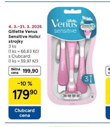 GILLETTE VENUS SENSITIVE HOLIC STROJEK