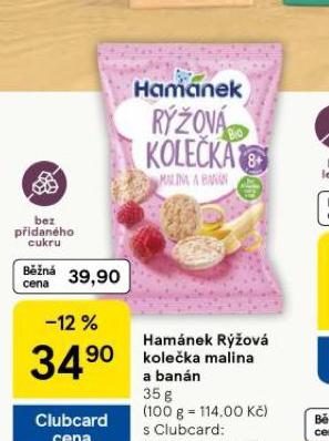 HAMNEK RݎOV KOLEKA MALINA A BANN