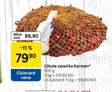 CIBULE SAZEKA KARMEN
