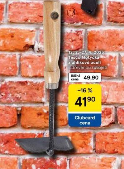 MOTYKA Z UHLKOV OCELI