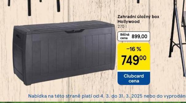 ZAHRADN LON BOX HOLLYWOOD