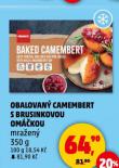 OBALOVAN CAMEMBERT S BRUSINKOVOU OMKOU